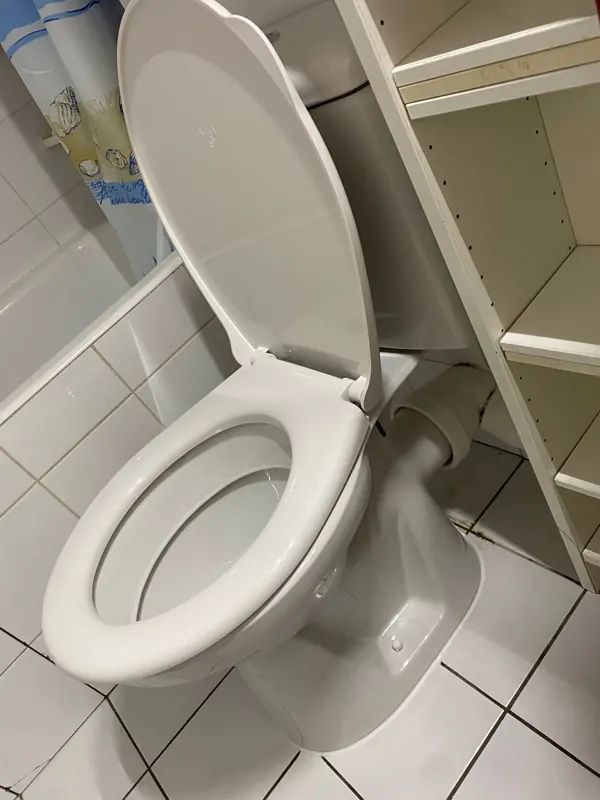 WC à poser dans un appartement